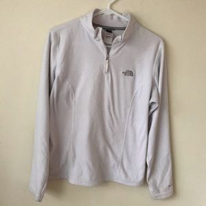 ✨ north face half zip fleece sweatshirt